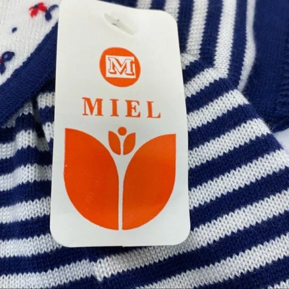 Miel Baby Sailor’s Outfit Navy and White Size 6 months Made in Portugal NWT - Picture 4 of 7